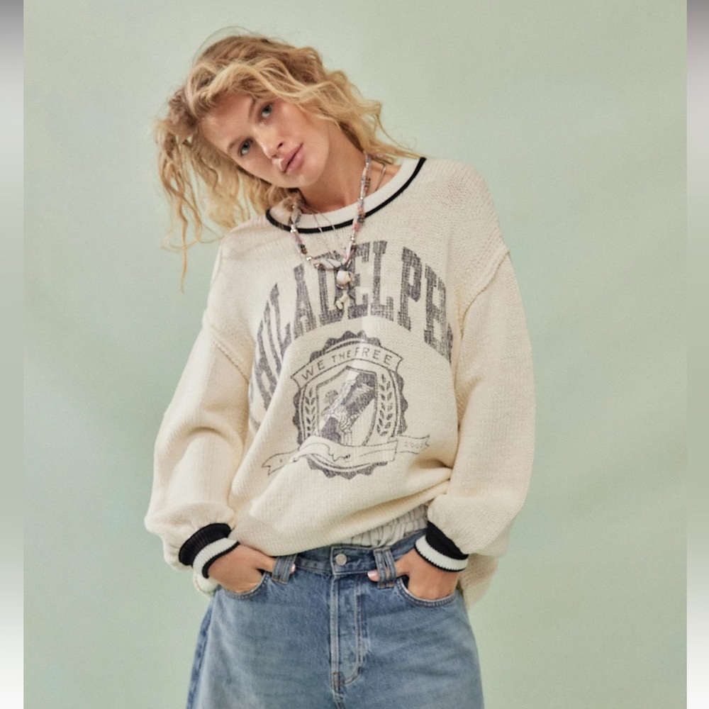 We The Free Fresh Face Graphic Sweater